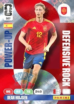 Dean Huijsen Spain Panini FIFA World Cup 2026 Adrenalyn XL Defensive Rocks #567
